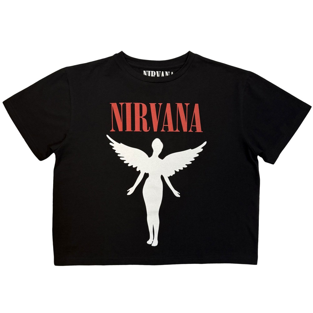 Nirvana - In Utero Crop top - Black